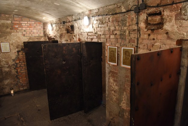 Piwnica Aresztu Śledczego w Gdańsku gdzie mieścił się karcer i gdzie była przetrzymywana „Inka” /Roman Jocher    /PAP