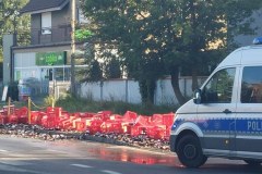 Piwo wylało się na ul. Browarnej w Poznaniu. Kierowca z wysokim mandatem