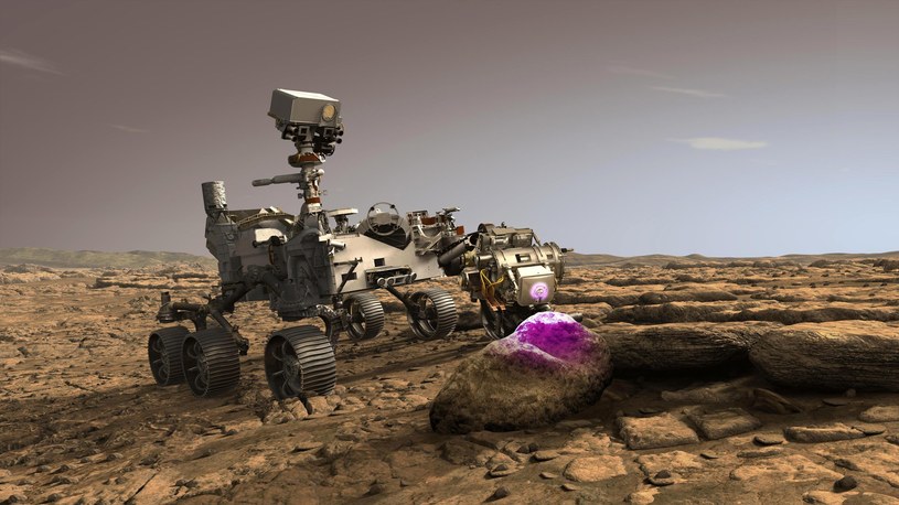 PIXL będzie skanował powierzchnię Marsa w poszukiwaniu śladów życia /NASA