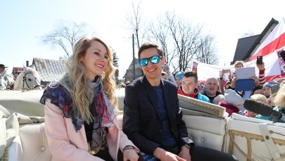 "Piyknie Bóg zapłać, zeście się tu ześli". Kamil Stoch powitany w Zębie