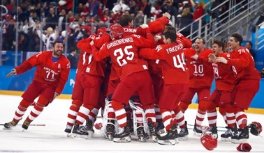 Pjongczang. Triumf Olimpijczyków z Rosji w finale hokeja na lodzie