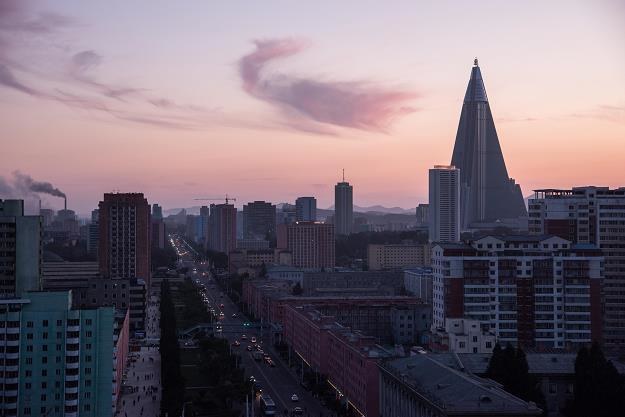 Pjongjang, stolica Korei Północnej /fot. Ed Jones /AFP