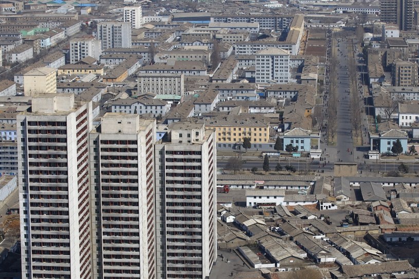 Pjongjang - szara, betonowa stolica Korei Północnej /AFP