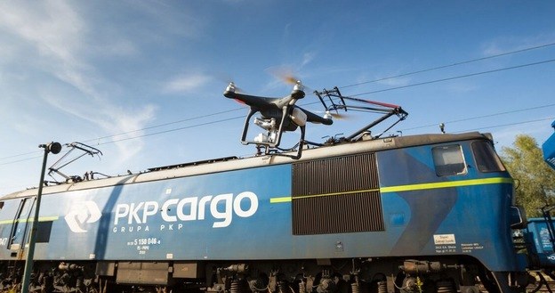 PKP Cargo używa dronów do ochrony transportów /materiały prasowe