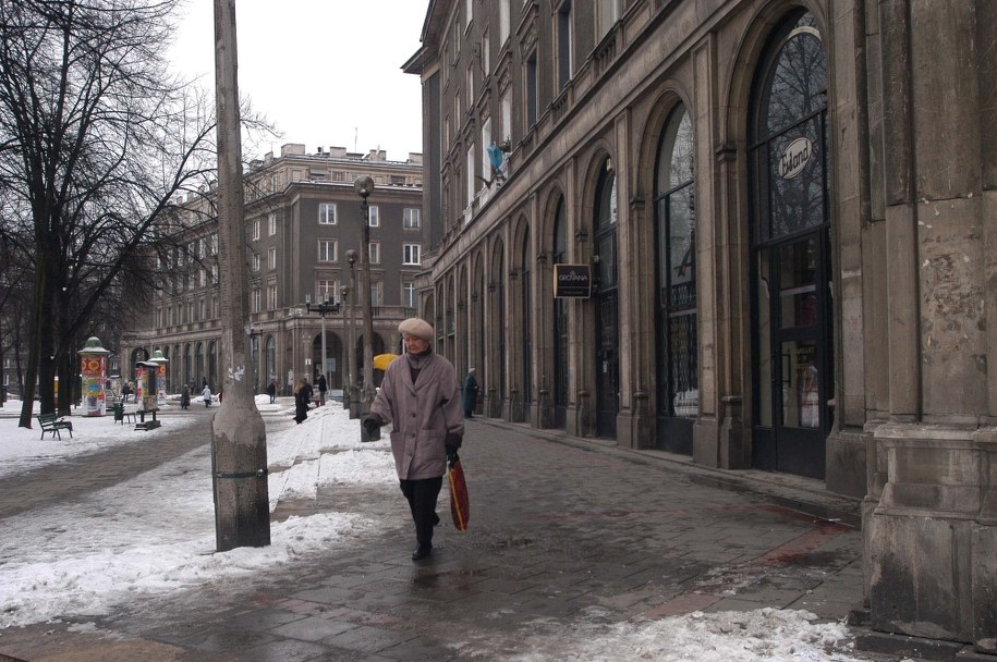 Plac Centralny w Nowej Hucie /Jacek Bednarczyk /PAP