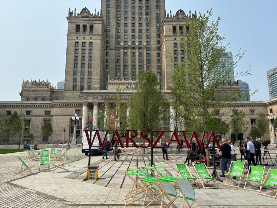Plac Centralny w Warszawie w nowej odsłonie /Igor Skrzypek /RMF FM