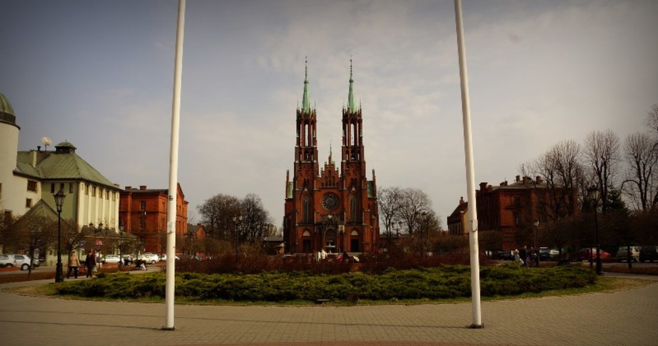 Plac Jana Pawła II w Żyrardowie 