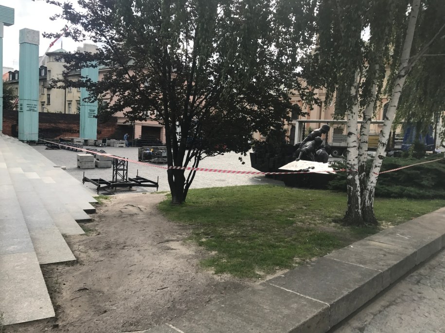 Plac Krasińskich /Michał Dobrołowicz /RMF FM