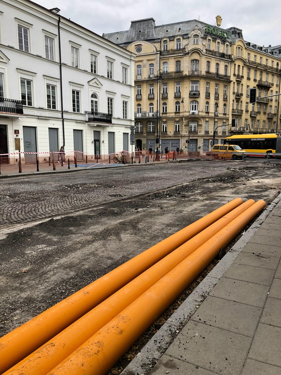 Plac Trzech Krzyży w Warszawie /Anna Zakrzewska /RMF FM