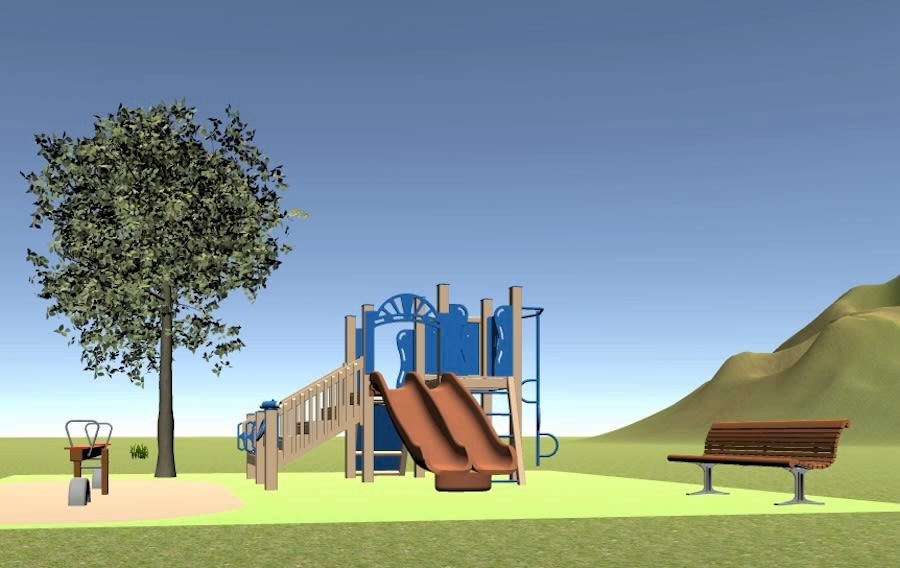 Plac zabaw z programu Tiny Town /Fot. Dilks Lab Emory University /Materiały prasowe