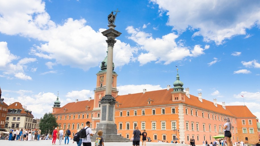 Plac Zamkowy w Warszawie /Piotr Szydłowski /arch. RMF