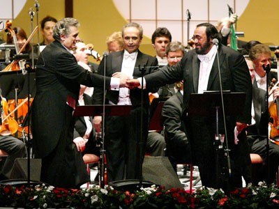 Placido Domingo, Jose Carreras i Luciano Pavarotti /arch. AFP