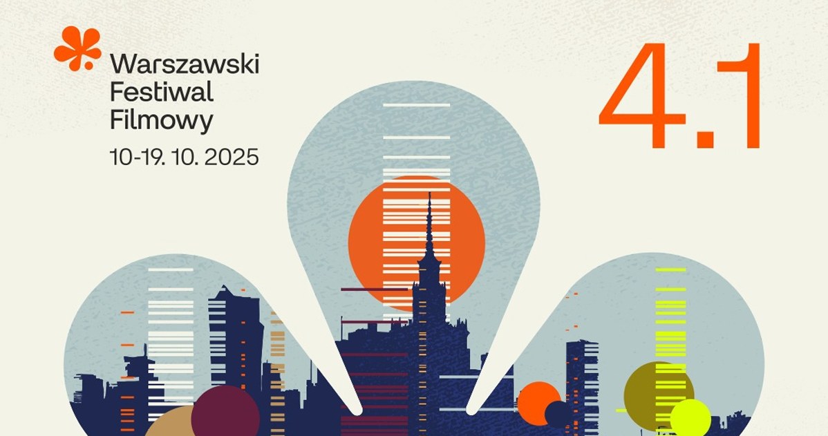 Plakat 41. Warszawskiego Festiwalu Filmowego /materiały prasowe