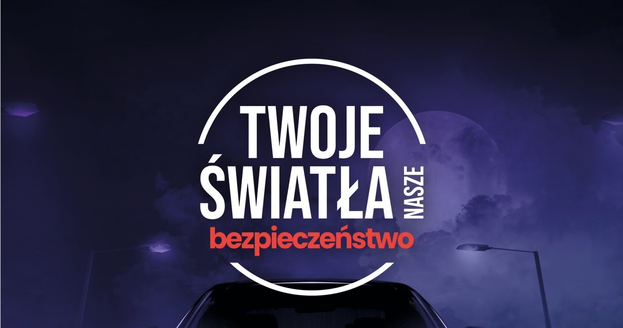 Plakat akcji „Twoje światła – Nasze bezpieczeństwo” /fot. piskp.pl /