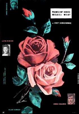 Plakat Borowczyka do filmu "Prawdziwy koniec wielkiej wojny" Jerzego Kawalerowicza /