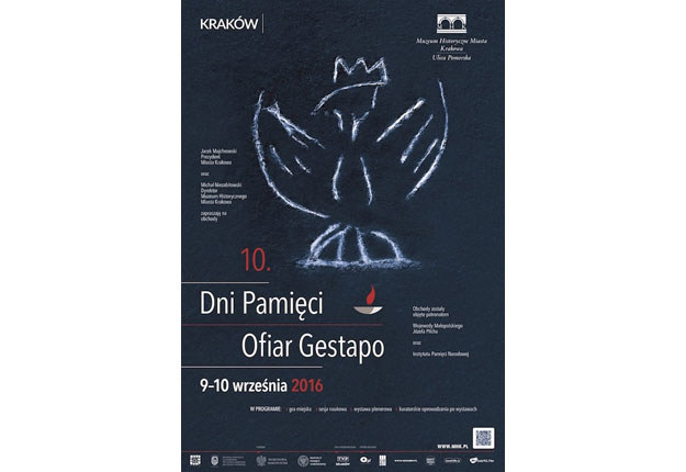Plakat Dni Pamięci Ofiar Gestapo w Krakowie /materiały prasowe