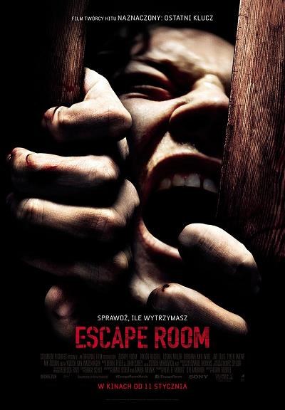 Plakat do filmu "Escape Room" (2019). Źródło: UIP /Informacja prasowa