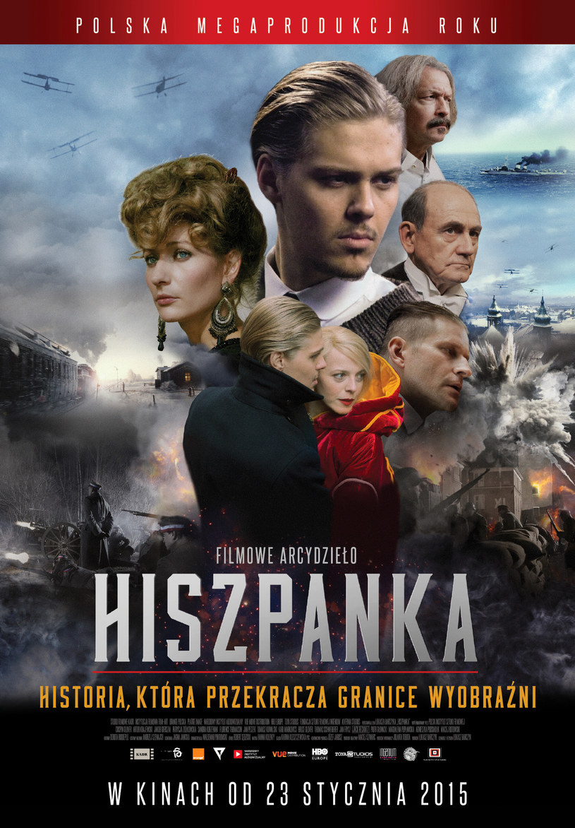 Plakat do filmu "Hiszpanka" /materiały dystrybutora