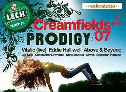 Plakat festiwalu Creamfields 2007 /