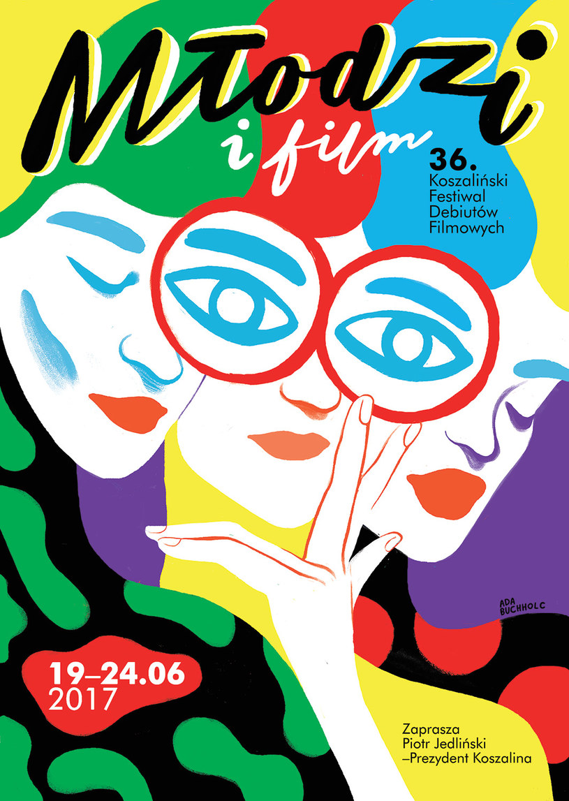 Plakat festiwalu "Młodzi i Film" 2017 /materiały prasowe