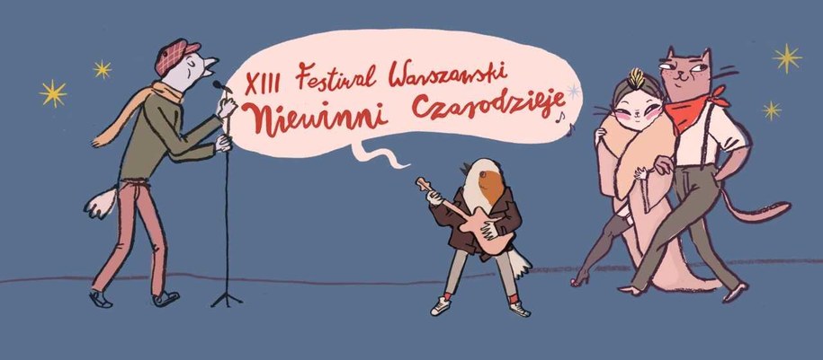 Plakat festiwalu "Niewinni czarodzieje" /Materiały prasowe