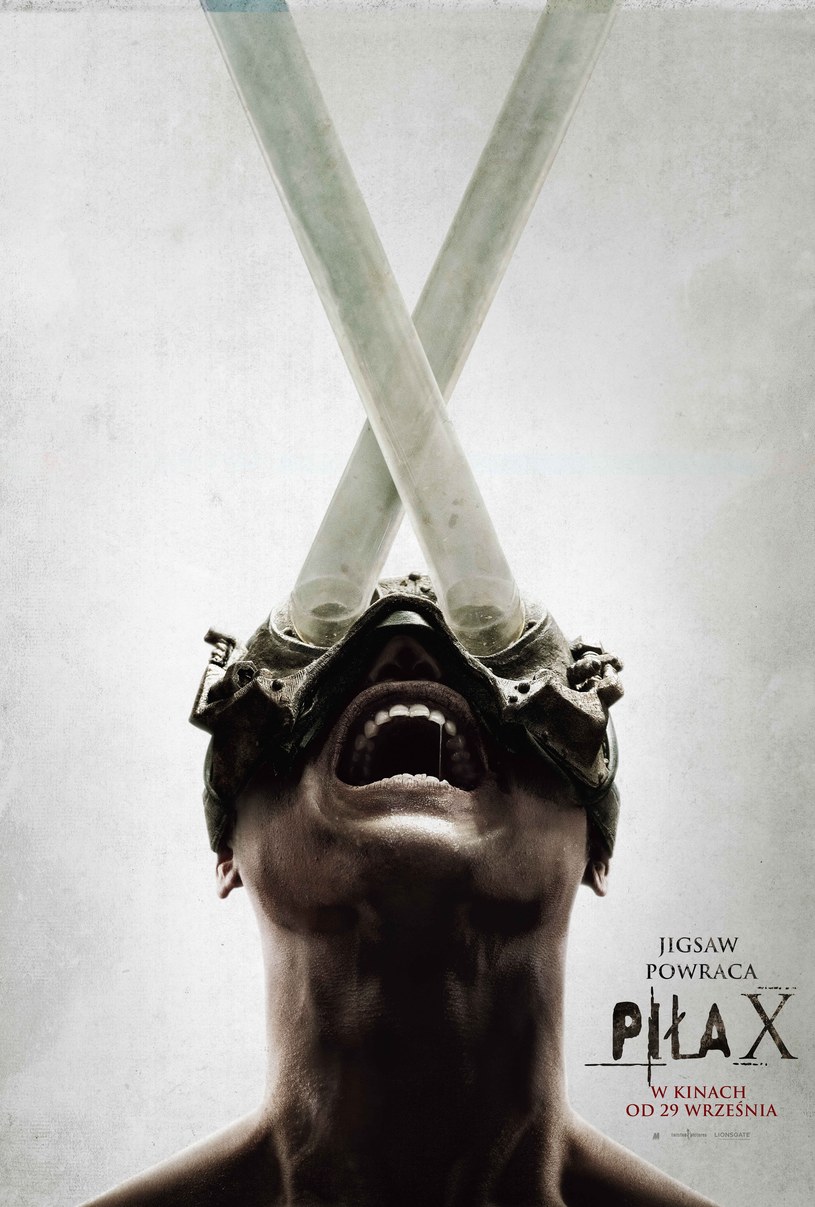 Plakat filmmu "Piła X" /Monolith Films /materiały prasowe