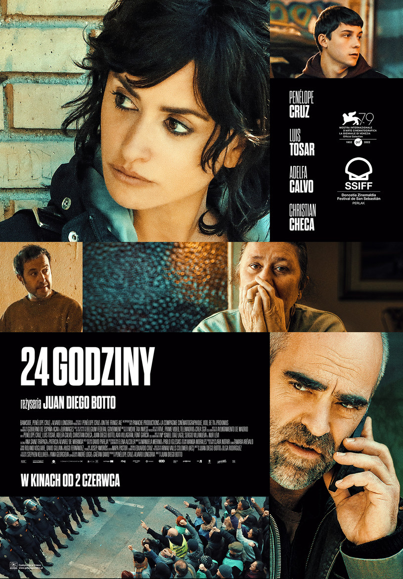 Plakat filmu "24 godziny" /Galapagos Films /materiały prasowe