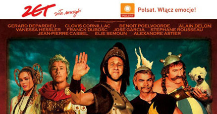 Plakat filmu "Asterix na Olimpiadzie" /