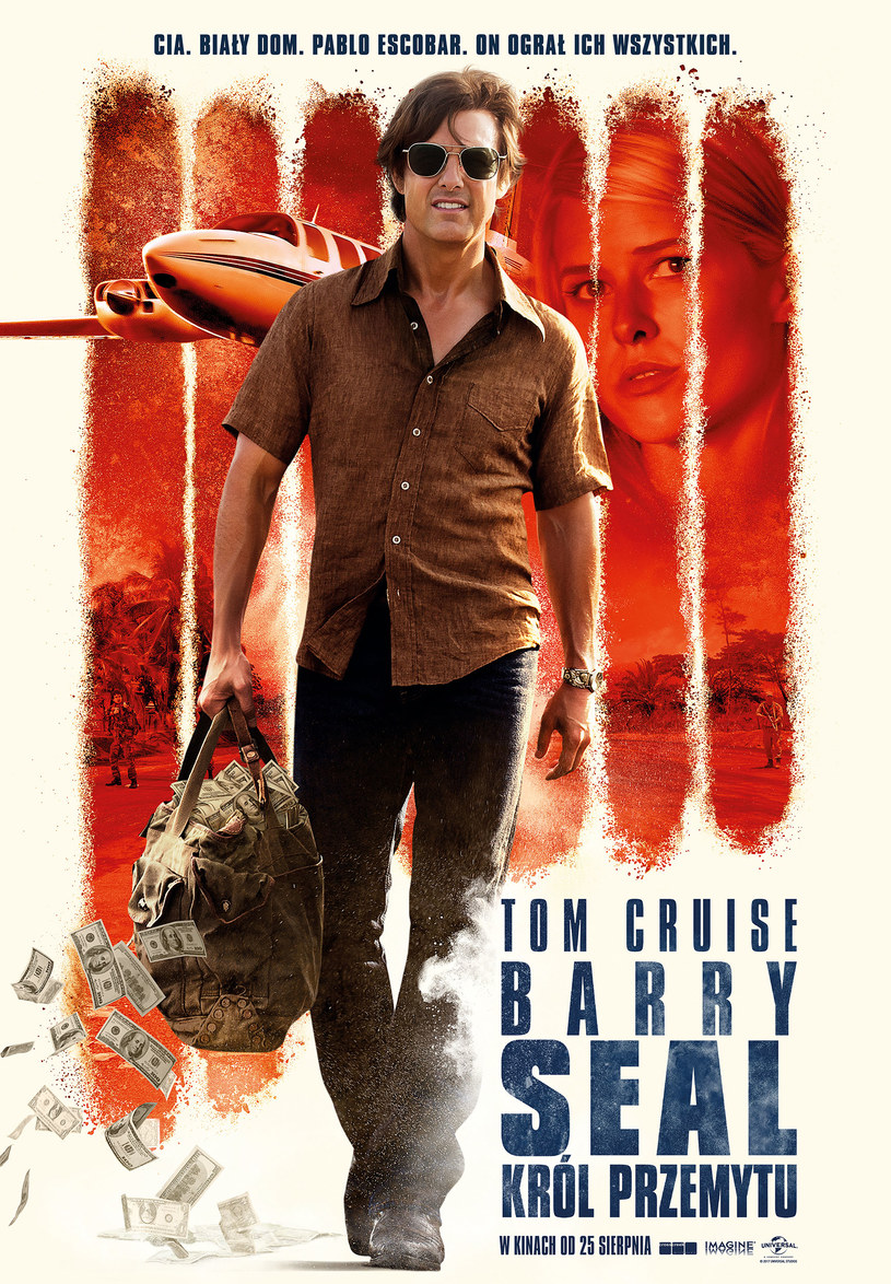 Plakat filmu "Barry Seal: Król przemytu" /materiały dystrybutora