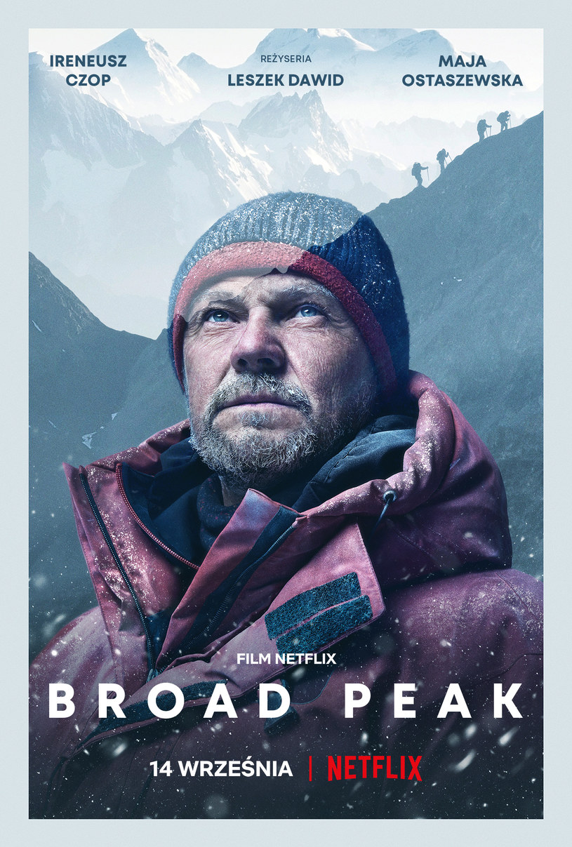 Plakat filmu "Broad Peak" /Netflix /materiały prasowe