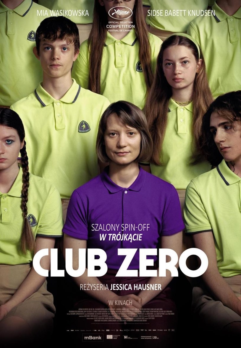 Plakat filmu "Club Zero" /materiały prasowe