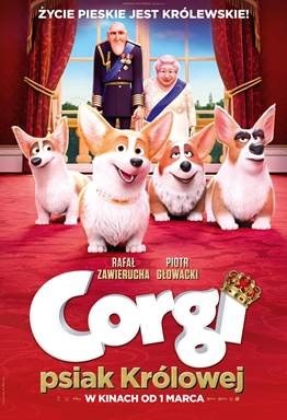 Plakat filmu "Corgi, psiak Królowej" /materiały prasowe