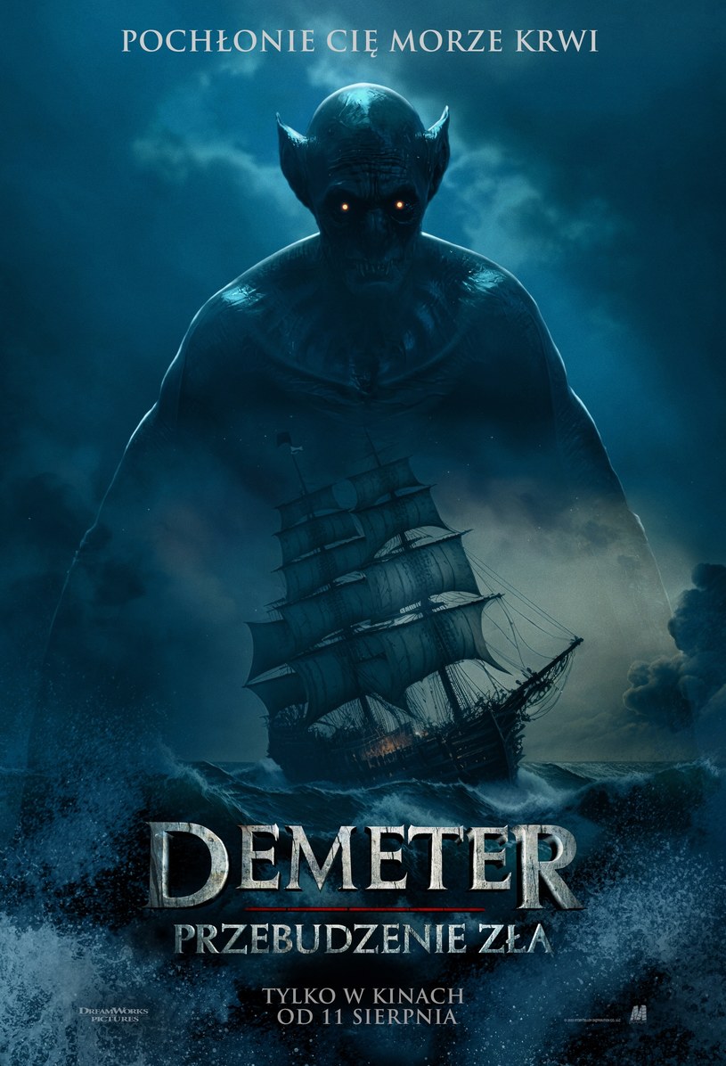 Plakat filmu "Demeter: Przebudzenie zła" /Monolith Films /materiały prasowe