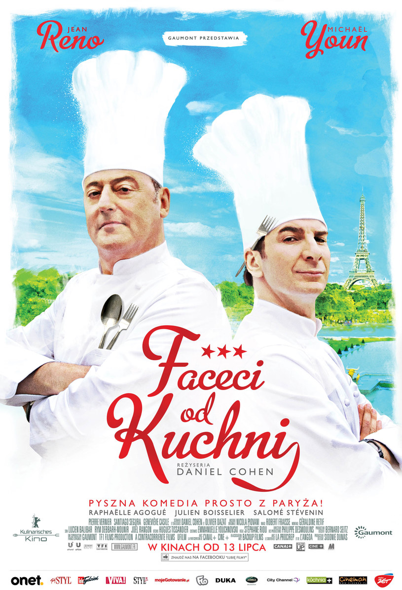 Plakat filmu "Faceci od kuchni" /materiały prasowe
