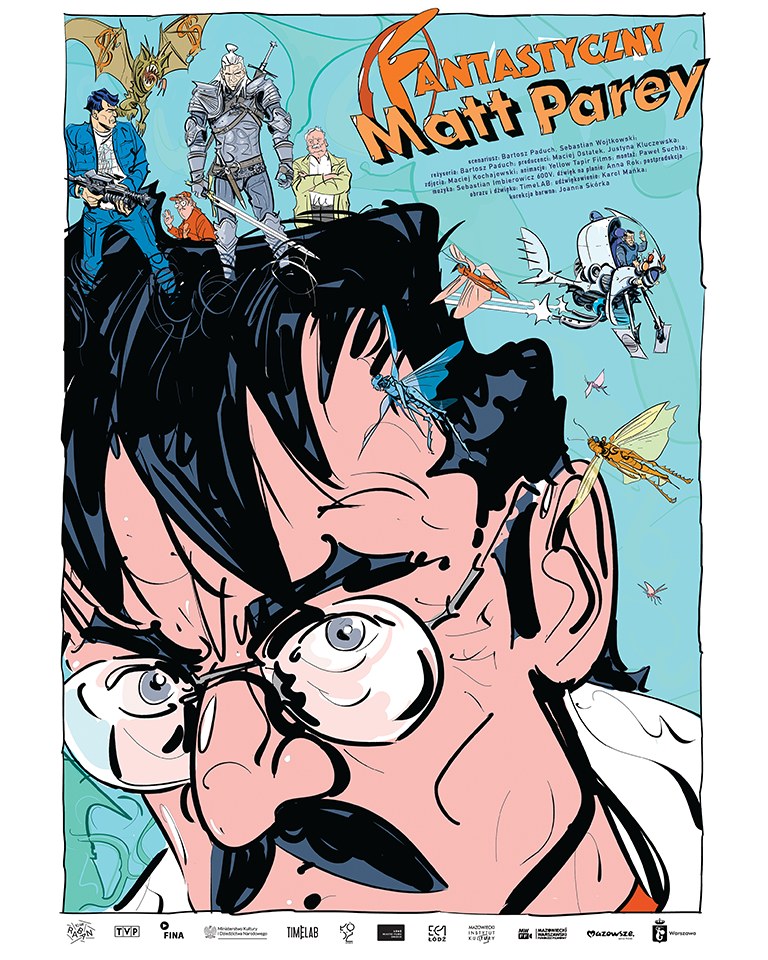 Plakat filmu "Fantastyczny Matt Parey" /materiały prasowe