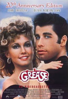 Plakat filmu "Grease" /