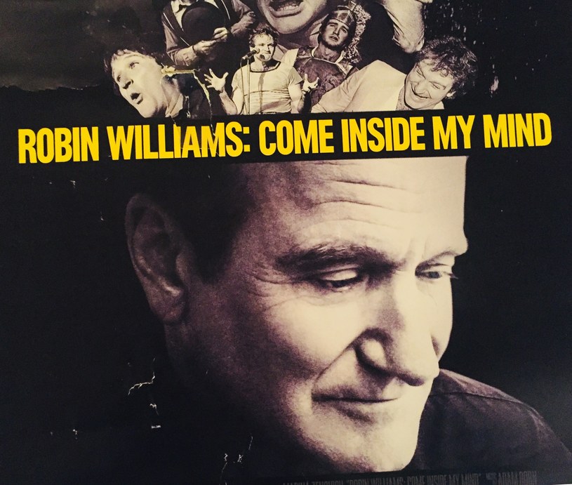 Plakat filmu HBO "Robin Williams: Come Inside My Mind" /materiały prasowe