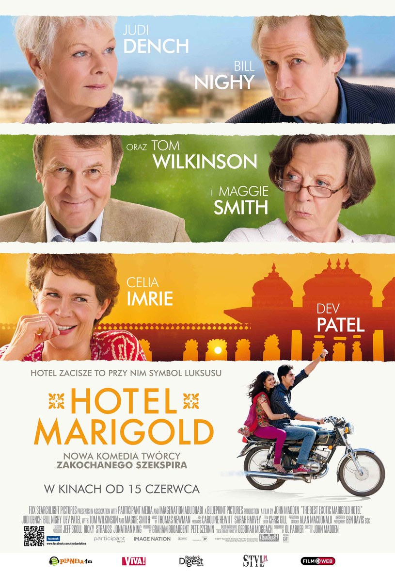 Plakat filmu "Hotel Marigold" /- /materiały prasowe