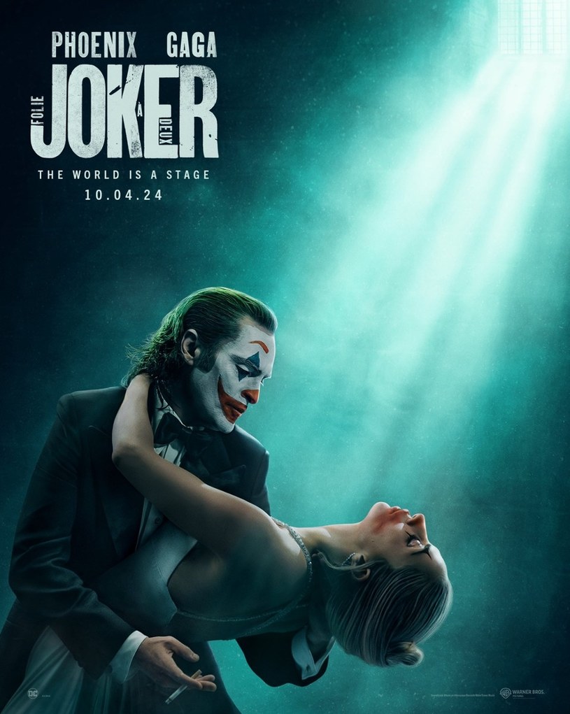 Plakat filmu "Joker: Folie à deux" /materiały prasowe
