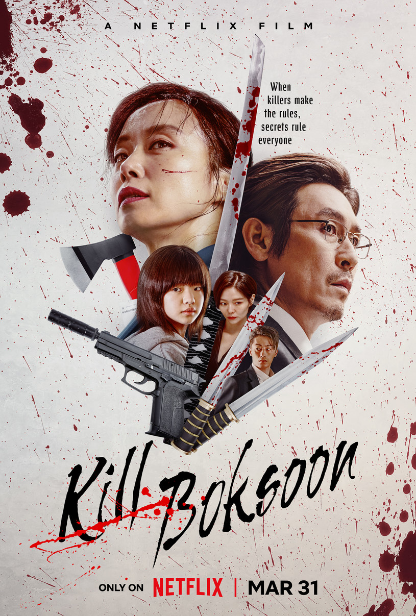 Plakat filmu "Kill Boksoon" /Netflix /materiały prasowe