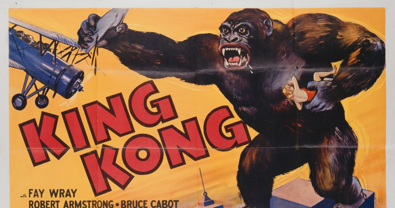 Plakat filmu "King Kong" /Movie Poster Image Art /Getty Images