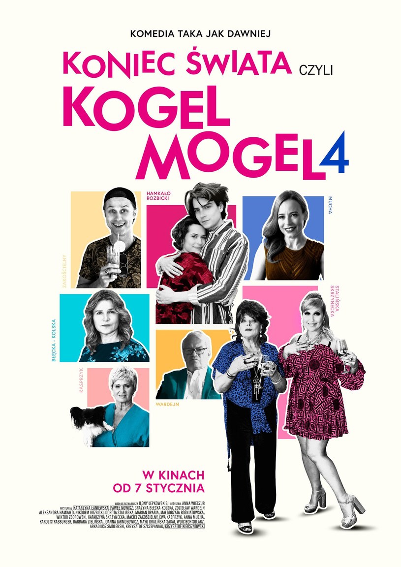 Plakat filmu "Koniec świata czyli Kogel Mogel 4" /materiały prasowe