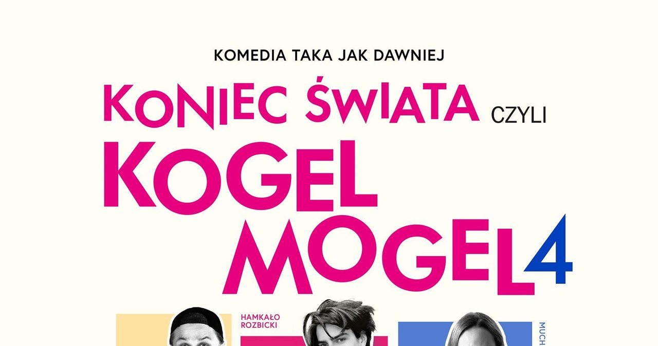 Plakat filmu "Koniec świata czyli Kogel Mogel 4" /materiały prasowe