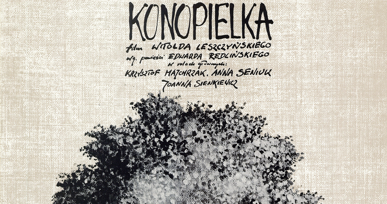 Plakat filmu "Konopielka", autor: Andrzej Pągowski /materiały prasowe