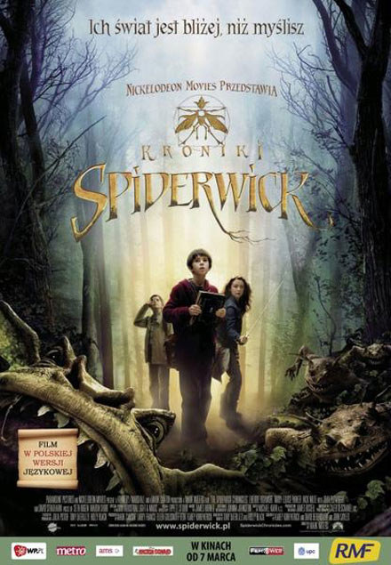 Plakat filmu "Kroniki Spiderwick" /