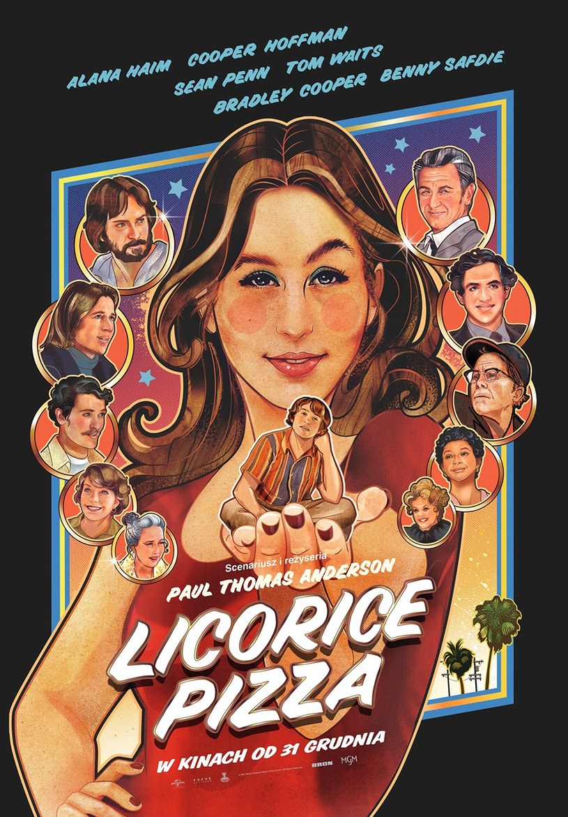 Plakat filmu "Licorice Pizza" /materiały prasowe