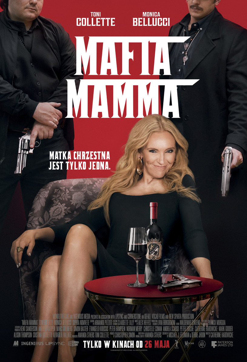 Plakat filmu "Mafia Mamma" /materiały prasowe