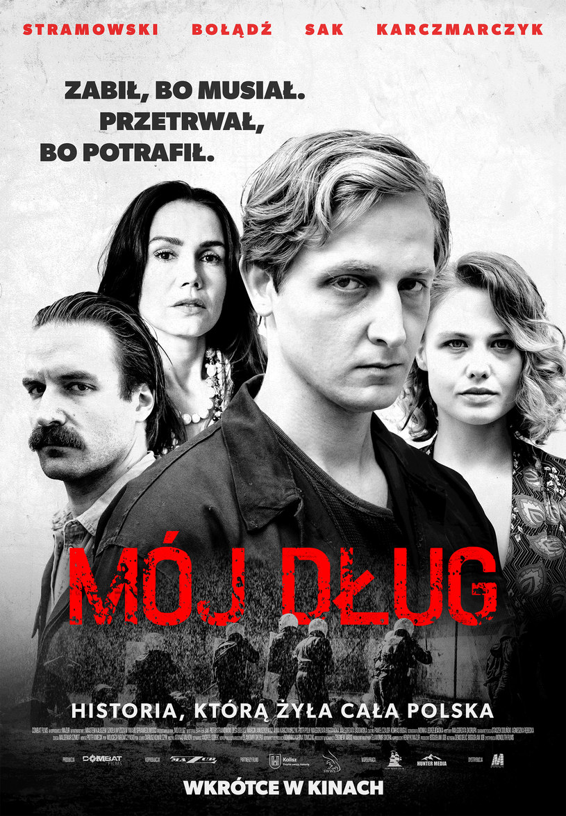 Plakat filmu "Mój dług" /materiały prasowe