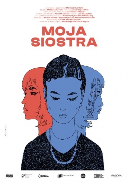 Plakat filmu "Moja siostra" /Studio Munka-SFP  /materiały prasowe