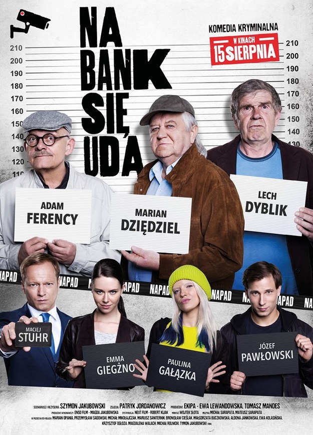 Plakat filmu "Na bank się uda" /Materiały prasowe